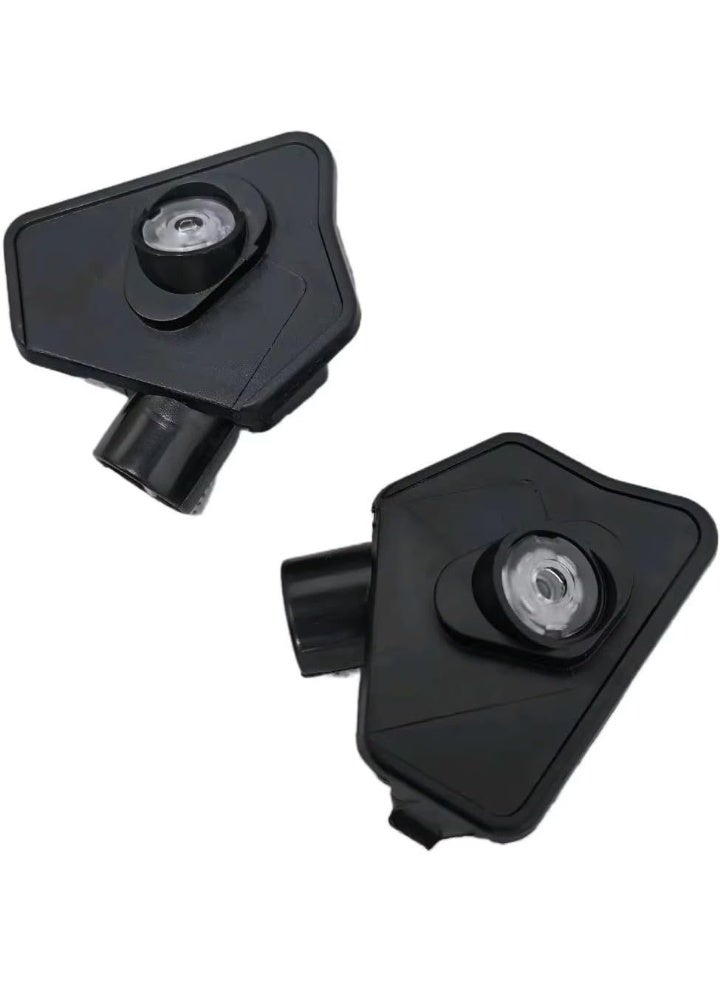 فيريكس قطعتان من مصابيح عرض شعار AMG على السجاد لسيارات مرسيدس بنز A وB وC وE وS وCLA وCLS وGLA وGLK | إضاءة ترحيبية LED لمرآة الرؤية الخلفية | شعار عالي الوضوح فائق السطوع، لا يبهت، مصابيح ترحيبية سهلة التركيب - Image 3